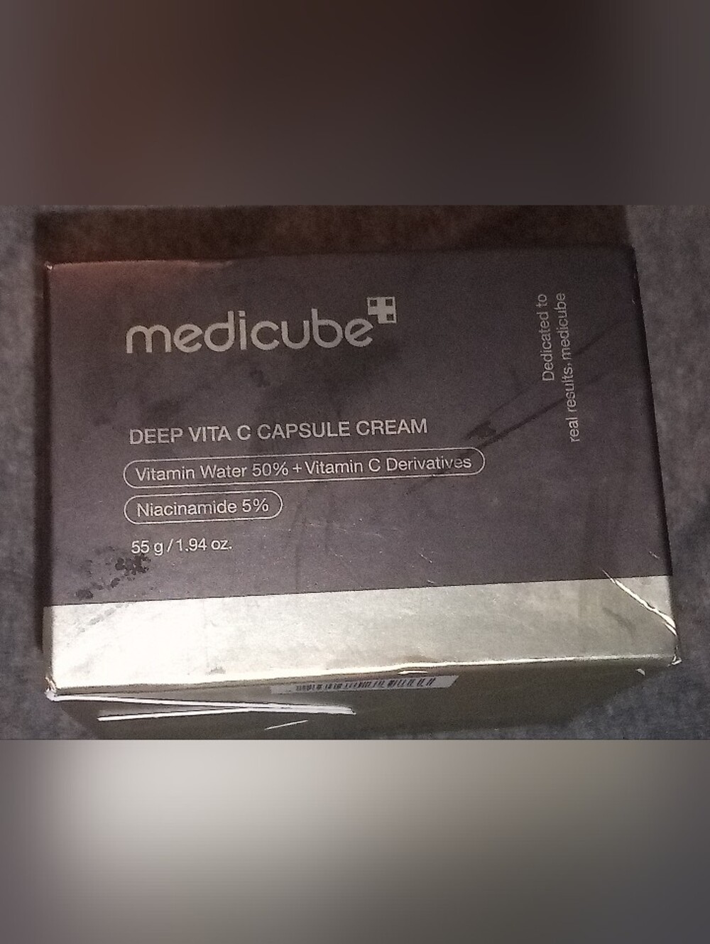 medicube Deep Vita C Capsule Cream – Gray